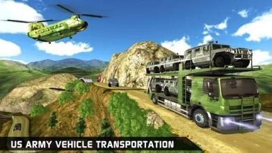 US Army Transporter Rescue Ambulance Driving Games截图2