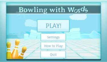 Bowling with Words截图