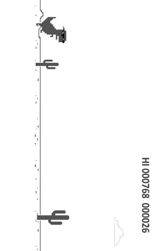 像素恐龙跑酷截图1