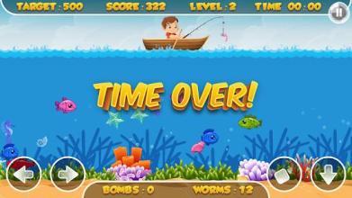 Fishing Mania 3D A Frenzy Fishing Game截图2