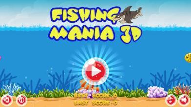 Fishing Mania 3D A Frenzy Fishing Game截图