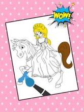 ❤️ Princess Coloring Pages For Kids & Adults **截图1