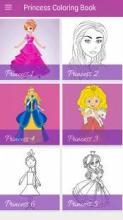 Princess Coloring Book For Kids and Adults截图