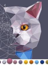 PolyGO - LowPoly Coloring book for adults截图