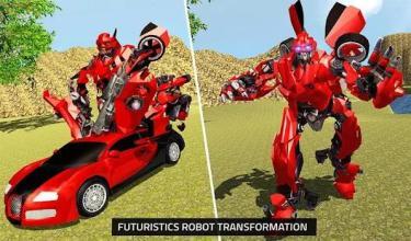US Robot Transform Car: Robot Transport Games 2018截图4