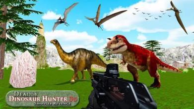 Deadly Dinosaur Hunter Revenge Fps Survival Game截图1