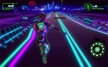 Retro Run - Neon man's endless adventures截图3
