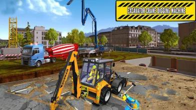 Heavy Excavator Crane: Building Construction Game截图1