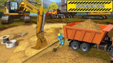 Heavy Excavator Crane: Building Construction Game截图