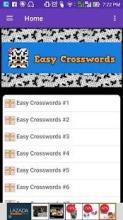 Crosswords Easy截圖1