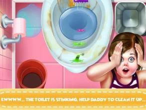 Daddy's House DayCare Helper Housekeeping Game截圖2