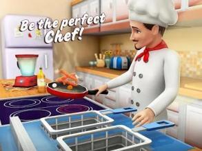 Virtual Chef Breakfast Maker 3D: Food Cooking Game截图4