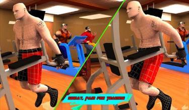 Virtual Gym Fighting: Wrestlers Bodybuilders Fight截图3