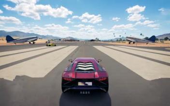 Car Driving Lamborghini Game截图2