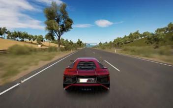 Car Driving Lamborghini Game截图1