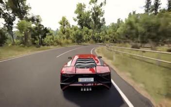 Car Driving Lamborghini Game截图