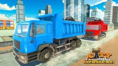 City Road Construction Simulator: Heavy Machinery截图3