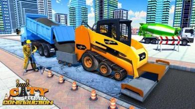 City Road Construction Simulator: Heavy Machinery截图1
