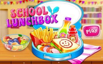 School Lunchbox Food Maker - Cooking Game截圖