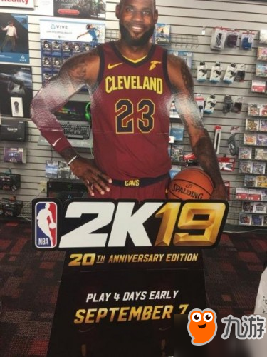 NBA2k19封面图曝光：勒布朗詹姆斯成为封面人物 9月7日发售截图