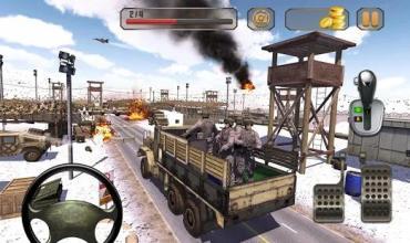 Us Army Truck Driving : Real Army Truck截图3