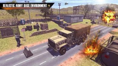 Us Army Truck Driving : Real Army Truck截图2