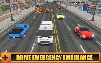 Ambulance Highway Racer *截图1