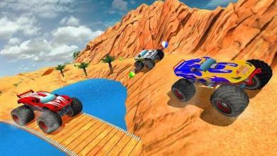 Uphill Monster Truck Racing 2018: Offroad Driving截图2