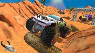Uphill Monster Truck Racing 2018: Offroad Driving截图
