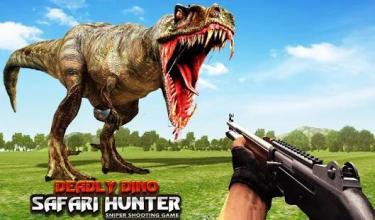 Deadly Dino Safari Hunter Sniper Shooting Game截图