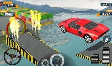 City Car Stunts and Racing 3D: Crazy Tracks截图1