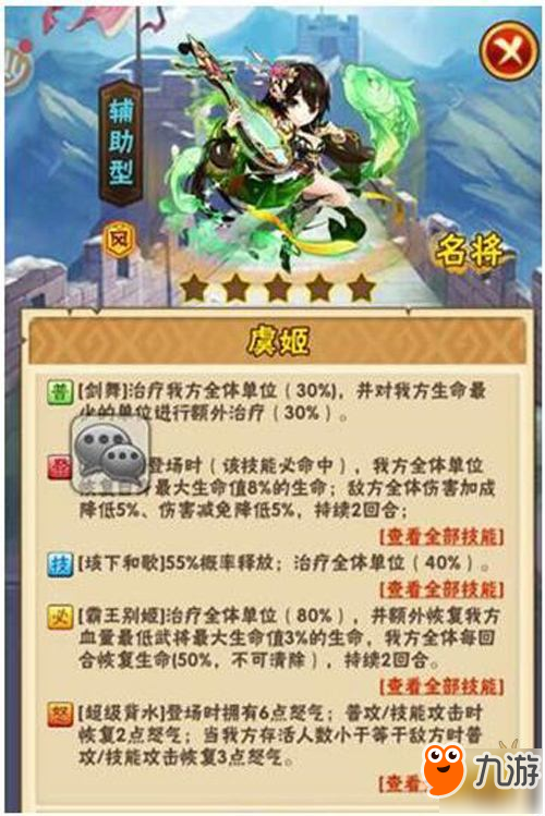 《少年三国志》辅助名将攻略