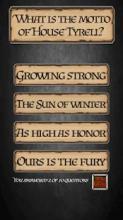 Game of Thrones Game Quiz Trivia for Free截图1