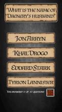 Game of Thrones Game Quiz Trivia for Free截图0