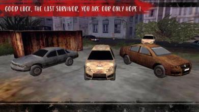 Car Parking Simulator 2018 - Zombie Apocalypse 3D截图4