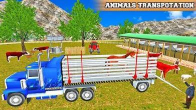 Animal Truck Transporting Adventure 2018截图2