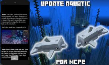 Addon Update Aquatic for MCPE截图2