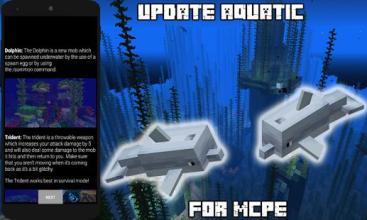 Addon Update Aquatic for MCPE截图