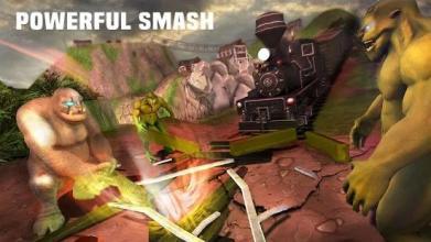 Uphill Sniper 3D: Monster Shooting Train Game截图2