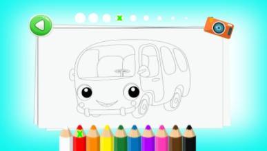 Car Coloring Book截图1