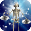 DJ Music for dancing skeleton