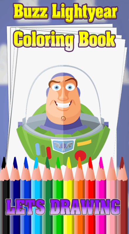 buzz lightyear toy story coloring book加速器