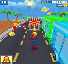 Spider Hero Subway截图2