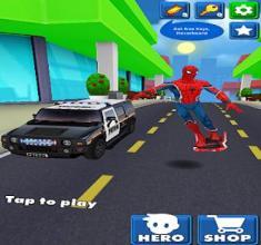 Spider Hero Subway截图