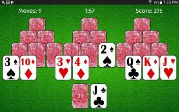 TriPeaks Solitaire Free - Classic Card Game截图
