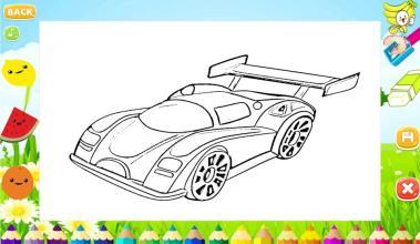 Best Cars coloring book for kids截图3