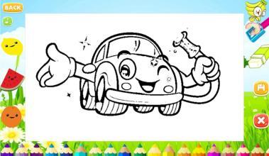 Best Cars coloring book for kids截图2