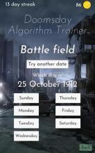 Doomsday Algorithm Trainer截圖