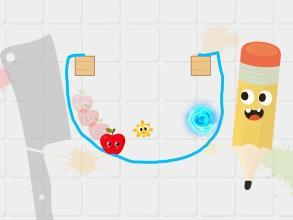 Fruit Escape: Draw Line截图1