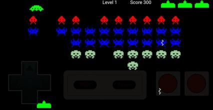 Invaders 8 bits Retro Game截图